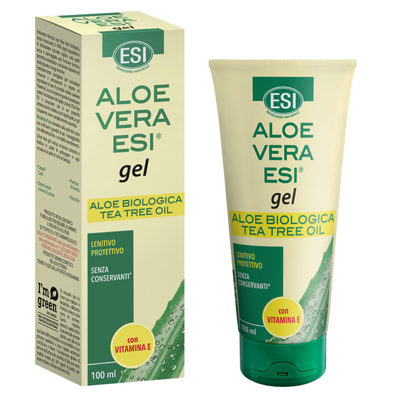 Aloe Vera In Gel Con Vitamina E E Tea Tree Oil Ad Azione Idratante Esi Srl 5527